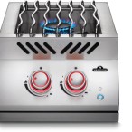 BBQ  Brûleur de cuisinière double (avant-arrière) pour série encastrée 700
