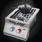 BBQ  Brûleur de cuisinière double (avant-arrière) pour série encastrée 700