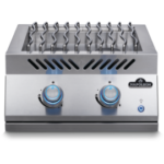 BBQ  Brûleur de cuisinière double pour série encastrée 700