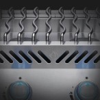 BBQ  Brûleur de cuisinière double pour série encastrée 700