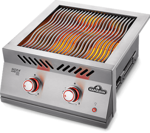BBQ  Brûleur infrarouge double pour série encastrée 700