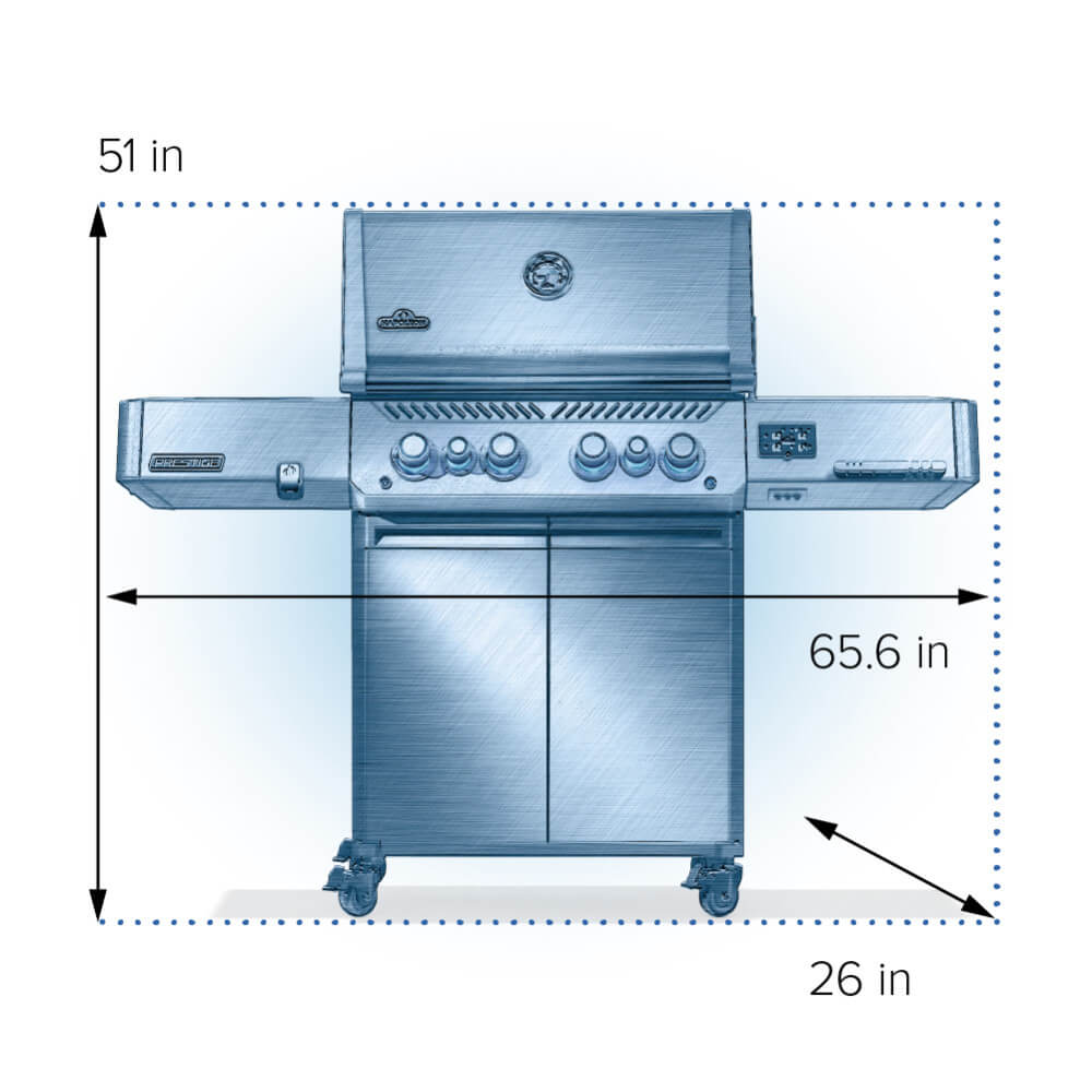 BBQ  Édition 50 e anniversaire du Prestige® 500