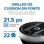 BBQ  Gril au charbon de bois