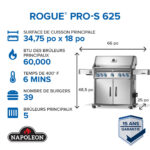 BBQ Rogue® PRO-S 625 RSIB