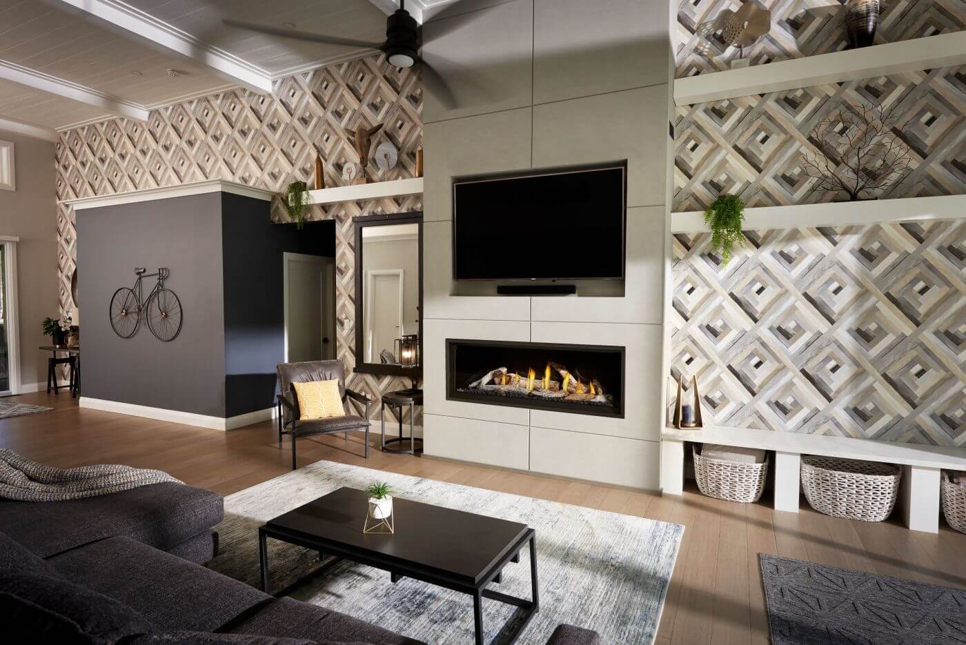 Foyer au gaz Napoleon Ascent Linear Premium 56