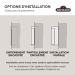 Foyer électrique Napoleon Astound 50 FlexMount