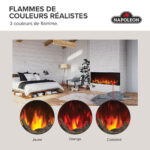 Foyer électrique Napoleon Astound 50 FlexMount