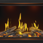 Foyer au gaz Napoleon Tall Linear Vector 50 with Luminous Logs