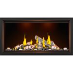 Foyer au gaz Napoleon Tall Linear Vector 50 with Luminous Logs