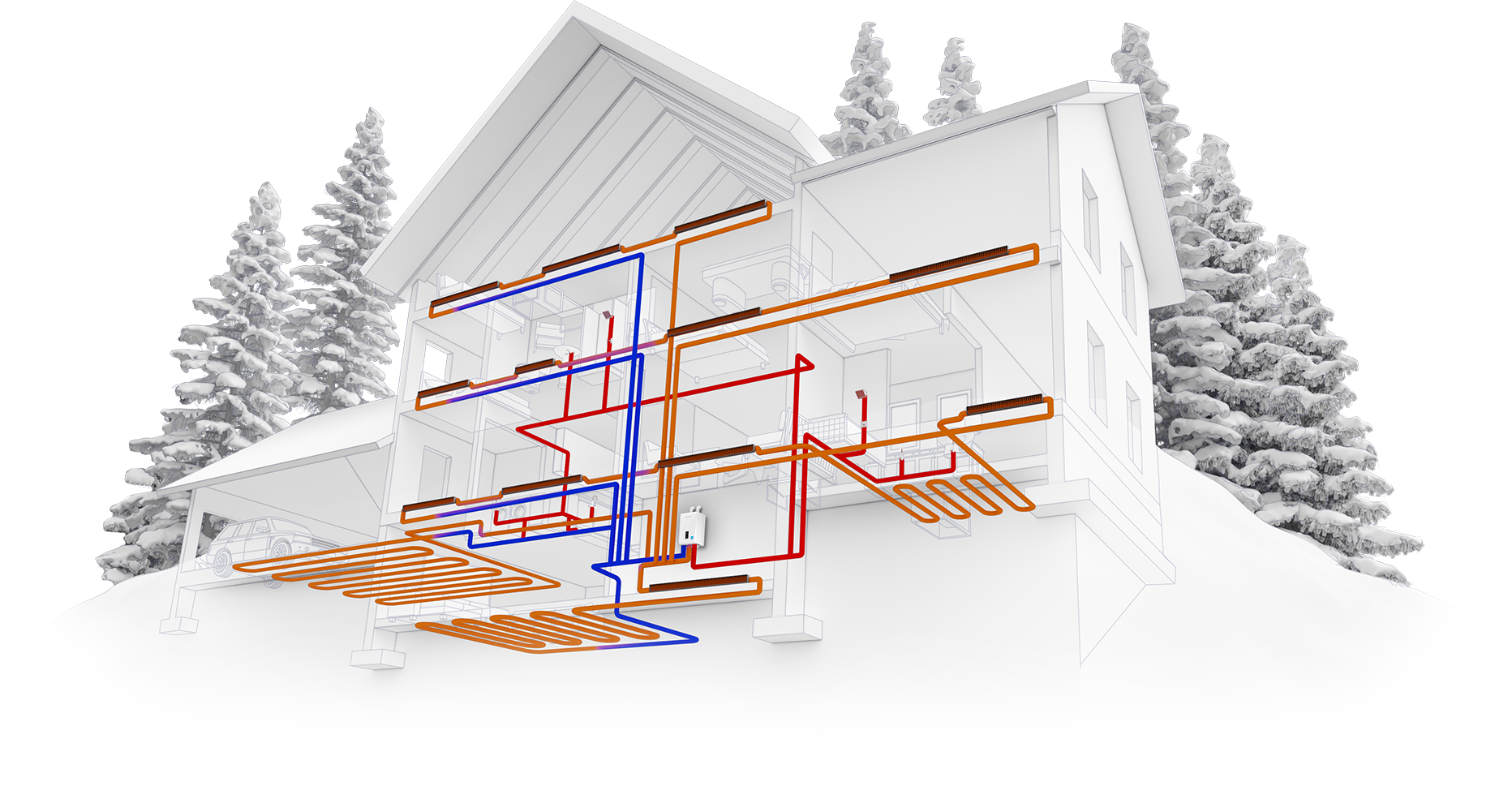 Chauffe-eau combi Navien NCB-H