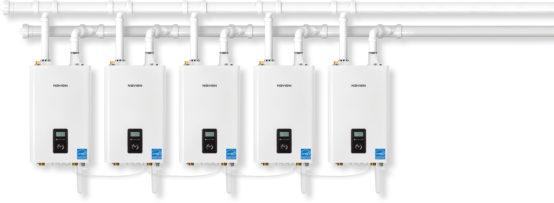 Bouilloire à l'eau chaude propane Navien NFB-H