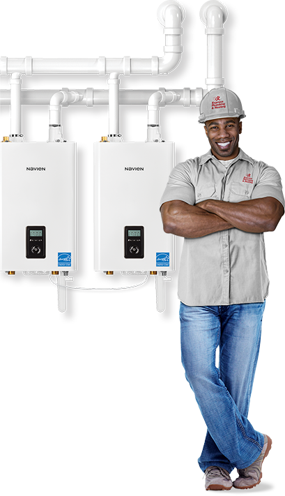 Bouilloire à l'eau chaude propane Navien NFB-H