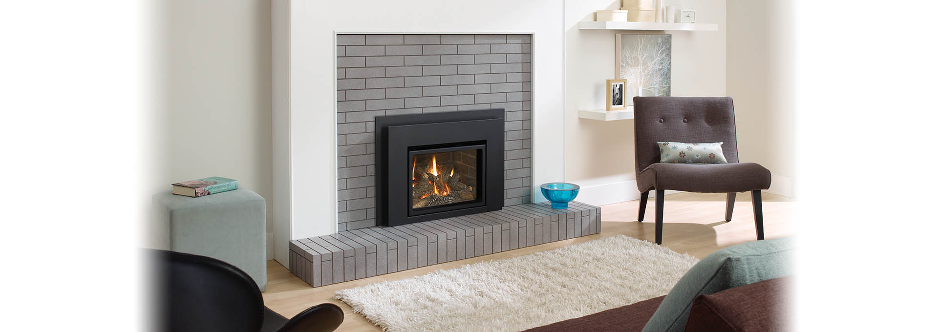 Foyer au gaz inserts Regency L234