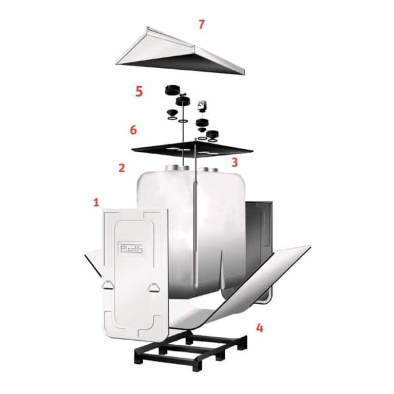 Réservoir de mazout Roth-America DWT 620L